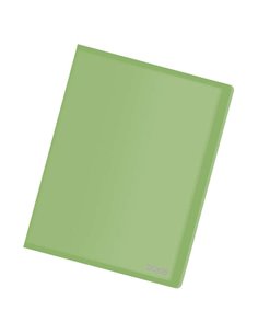 Dohe Chemise Avec 20 Fundas Transparentes Soldadas A4 80mic - Couvercle Flexible de Polipropileno - Couleur Vert