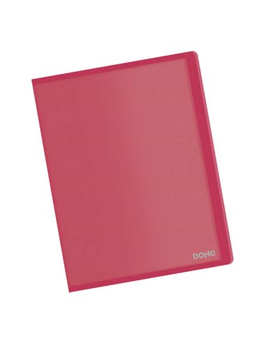 Dohe Carpetas Avec Fundas Din A4 - Couvercle Flexible de Polipropileno - Fundas Transparentes Soldadas - Organiza Tus Documentos