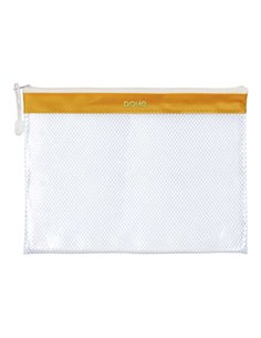 Dohe Sac Fermeture éclair PVC - 32x24cm - Idéal Pour Documentos A4