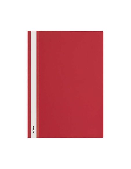 Dohe Dosier Avec Fastener de Polipropileno - Taille A4 - Cubierta Transparent et Trasera Opaca - Idéal Pour Organizar Documentos