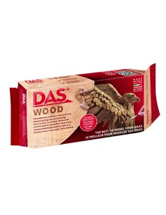 Das Wood Pasta de Bois 350g - Avec Tiernas Fibras de Bois - À Base de Eau - Testado Dermatologicamente - Couleur Marron