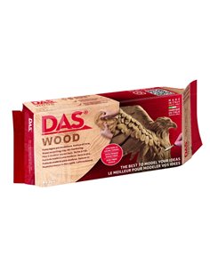 Das Wood Pasta de Bois Pour Modelar Que Endurece al Aire - 700g - Couleur Marron