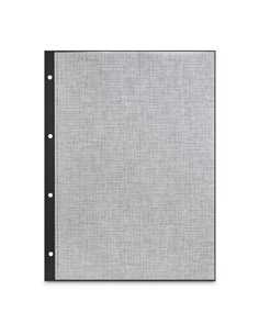 Hama Pack de 25 Cartulinas Pour Fotos - Perforado - Papier Intercalado - 233x310mm - Couleur Noir
