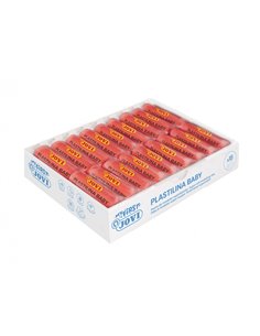 Jovi Baby Boîte de 18 Pastillas de Plastilina 38gr - Pasta Modelar Super Blanda - Estimula Creatividad et Sensibilidad Tactil - 