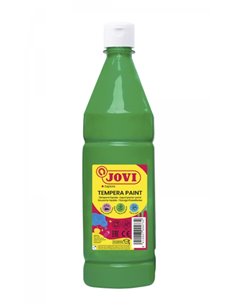 Jovi Tempera Paint Tempera Liquida 1000ml - Base Eau - Lista Pour Usar - Alto Poder Cubriente - Séchage rapide - Excelente Rendi