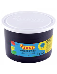 Jovi Finger Paint Bote de 500ml Pintura de Dedos - Ingredientes Naturales - Couleurs Mezclables - Textura Gelatinosa - Lavable -