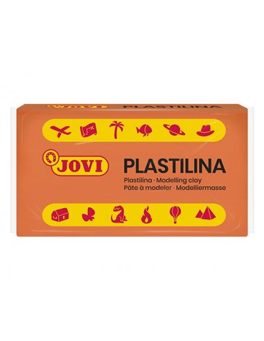 Jovi Boîte de 30 Pastillas de Plastilina 50gr - Pasta Vegetal - No Endurece - Sans Gluten - Inocua - Facile de Moldear - Idéal P