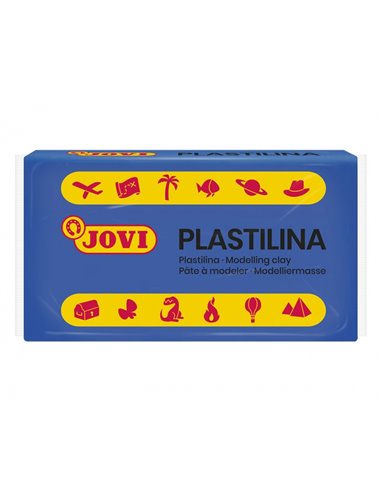 Jovi Boîte de 30 Pastillas de Plastilina 50gr - Pasta Vegetal - No Endurece - Sans Gluten - Inocua - Facile de Moldear - Idéal P