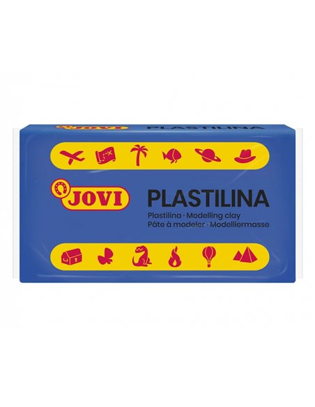 Jovi Boîte de 30 Pastillas de Plastilina 50gr - Pasta Vegetal - No Endurece - Sans Gluten - Inocua - Facile de Moldear - Idéal P