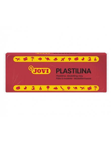 Jovi Boîte de 15 Pastillas de Plastilina 150gr - Pasta Vegetal - No Se Seca - Sans Gluten - Inocua - Facile de Moldear - Idéal P