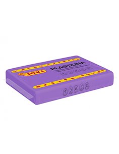 Jovi Boîte de 15 Pastillas de Plastilina 350gr - 100% Vegetal - Facile de Moldear - Sans Gluten - Couleur Lila