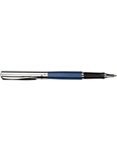 Pentel Energel Sterling Stylo à bille de Encre Gel 0.7mm - Trait 0.35mm - Rechargeable - Couleur Bleu