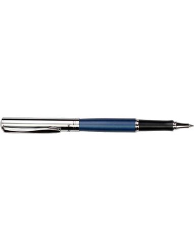 Pentel Energel Sterling Stylo à bille de Encre Gel 0.7mm - Trait 0.35mm - Rechargeable - Couleur Bleu