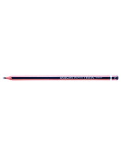 Lyra Graduate Crayon de Grafito - Hexagonal - Graduacion 2H - Couleur Gris Foncé