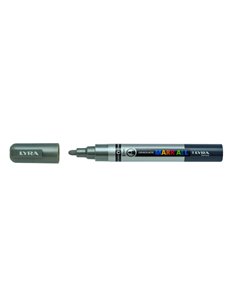 Lyra Mark All Feutre Permanent - Multisuperficie - Pointe Ronde - 2mm - Couleur Argent