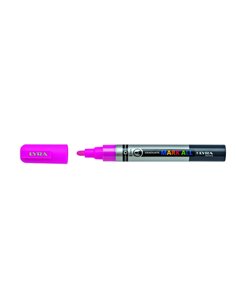 Lyra Mark All Feutre Permanent - Multisuperficie - Pointe Ronde - 2mm - Couleur Rose Neon