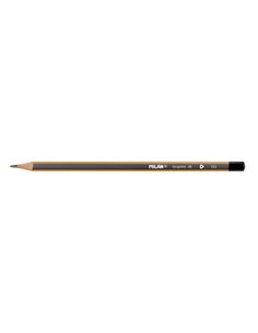 Milan Lapices de Grafito 4B - Triangular - Couleur Orange