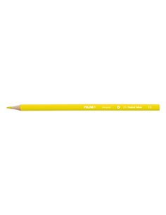 Milan Unicolor Lapices de Couleur Jaune - Triangular - Couleur Jaune
