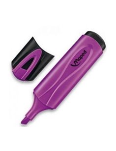 Maped Peps Classic Marqueur Fluo - Pointe Biselada - Trait de 1 à 5mm - Idéal Pour Subrayar et Resaltar - Couleur Violet