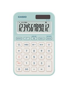 Casio SL-20YC Calculadora de Sobremesa Avec Écran LCD de 12 Digitos - Calculo de Impuestos, Porcentajes, Raiz Cuadrada etc... - 