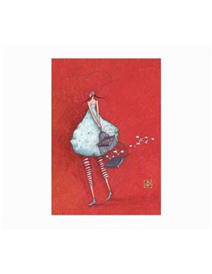Pictura Gaëlle Boissonnard Cahier A6 Grapado - 105x150mm - 48 Paginas Avec Lineas - Papier Certificado FSC