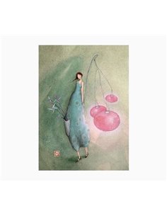 Pictura Gaëlle Boissonnard Cahier A5 Grapado - 15x21cm - 48 Paginas Avec Lineas - Papier Avec Certificacion FSC