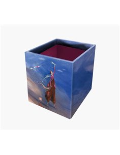 Pictura Gaëlle Boissonnard Boîte Portalapices - 8.5x8.5x10.5cm - Design Artistico - Idéal Pour Organizar Material de Escritura -