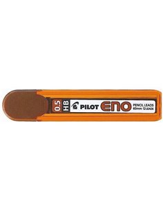 Pilot Boîte de 12 Minas ENO 0.5 Pour Portaminas - Dureza HB - Trait 0.5mm