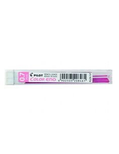 Pilot Pack de 6 Minas Pour Portaminas Couleur Eno H-197 0.7mm - Minas Couleur Rose