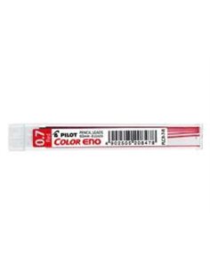 Pilot Pack de 6 Minas Pour Portaminas Couleur Eno H-197 0.7mm - Minas Couleur Rouge