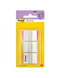 Post-It Index Dispensador Avec 66 Marcadores Reposicionables - Forma Rectangulaire - Couleurs assorties