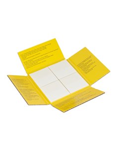 Post-It Pack de 12 Blocs de 36 Notas Transparentes - Forma Cuadrada - Couleur Transparent