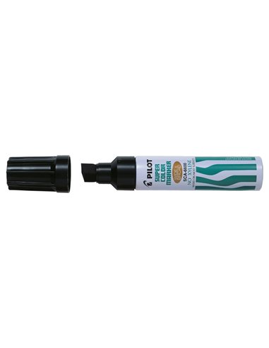 Pilot Super Couleur 6600 Feutre Permanent Multisuperficie Extragrueso - Pointe Biselada Extragruesa de Fibre - Encre Base Alcoho