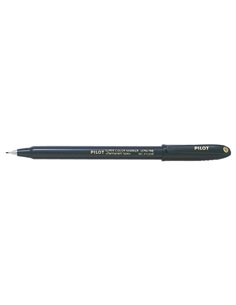 Pilot Super Couleur Feutre Permanent Ultra Fino - Pointe de Poliacetal 1mm - Sans de Xileno - Couleur Noir