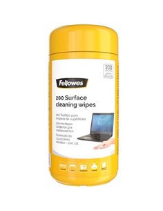 Fellowes Pack de 200 Toallitas de Nettoyage Pour Superficies