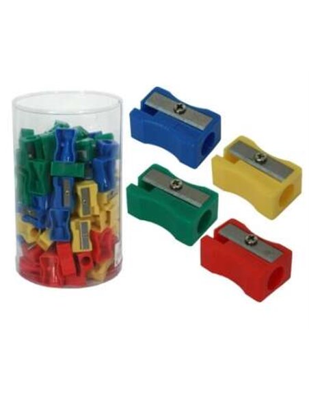 Bismark Afilalapiz de Plastico Pour Lapices Normales - Couleurs assorties