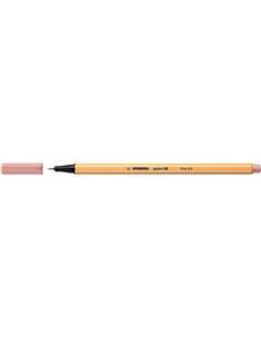 Stabilo Point 88 Feutre de Pointe Fina de Fibre - Trait de 0.4 mm - Encre Avec Base de Eau - Couleur Colorete