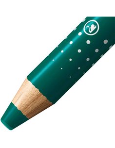 Stabilo MARKdry Marqueur Pour Tableau - Mina XXL de 10mm - Bois 100% Certificada PRFC - Couleur Vert