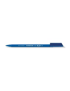 Staedtler Noris 326 Feutre de Pointe Fina - Trait 1mm Aprox - Tina Base de Eau - Couleur Bleu