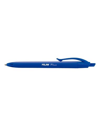 Milan P1 Touch Stylo à bille de Bola Retractil - Pointe Ronde 1mm - Encre Avec Base de Aceite - Escritura Doux - 1.200m de Escri
