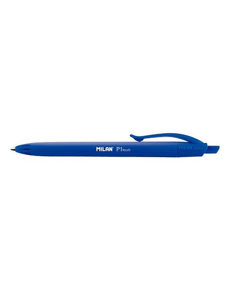 Milan P1 Touch Stylo à bille de Bola Retractil - Pointe Ronde 1mm - Encre Avec Base de Aceite - Escritura Doux - 1.200m de Escri