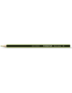 Staedtler Noris Colour 185 Crayon Hexagonal de Couleur - Resistencia à la Rotura - Material Wopex - Couleur Vert Clair