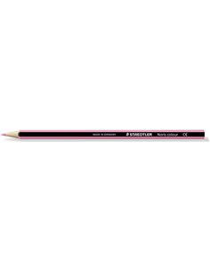 Staedtler Noris Colour 185 Crayon Hexagonal de Couleur - Resistencia à la Rotura - Material Wopex - Couleur Rose