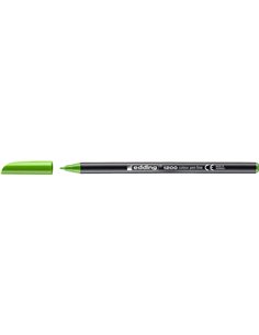 Edding 1200 Feutre - Pointe Ronde - Trait 1mm - Encre Avec Base de Eau - Couleur Vert Clair