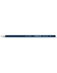 Staedtler Noris Colour 185 Crayon Hexagonal de Couleur - Resistencia à la Rotura - Material Wopex - Couleur Bleu Clair
