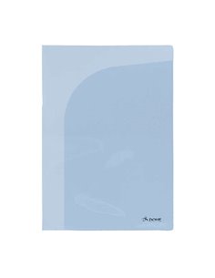 Dohe Dossier Double de Dos Poches Internos - Taille A4 - Fabricado en Polipropileno Translucido - Avec Bolsas Interiores Pour Ca