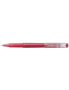 Uni-ball UF-222 Roller de Gel Borrable - Pointe de Bola 0.7mm - Encre Termosensible - Double Goma de Borrado - Couleur Rouge