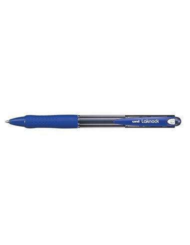 Uni-ball Laknock SN-100(10) Stylo à bille de Encre Base Aceite - Pointe de Bola 1mm - Encre Doux et Durable - Couleur Bleu