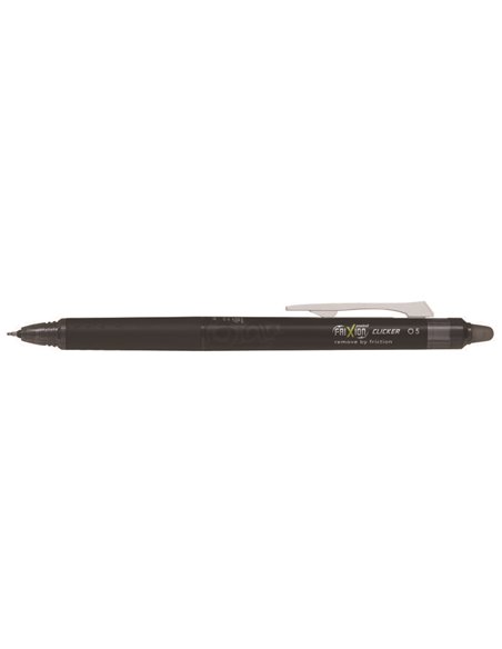 Pilot Frixion Point Clicker 0.5 Stylo à bille Retractil de Encre Termosensible - Borrable - Pointe Fina 0.5mm - Trait 0.25mm - G