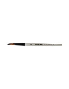 Daler Rowney Graduate Pincel Multitecnica - Pelo Sintetico - Mango Corto - Redondo Nº10